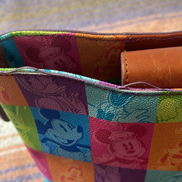 Pop art Disney Dooney and Bourke fab five purse - Picture 3 of 5